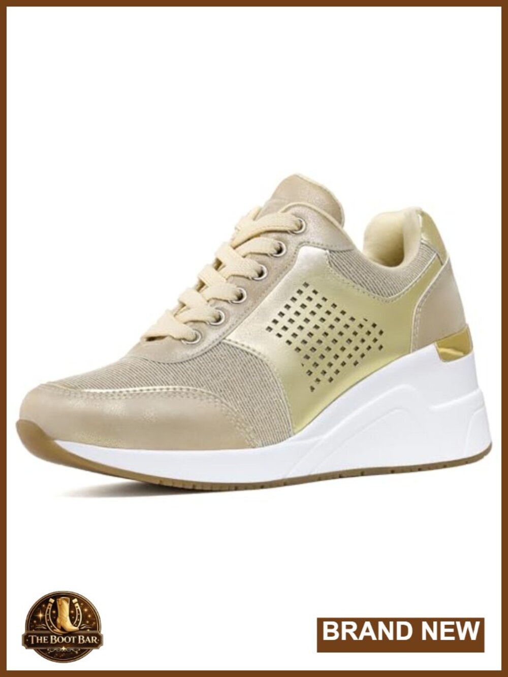 Wedge Sneakers Women Fashion Tennis Walking Shoes Comfortable Lightweight